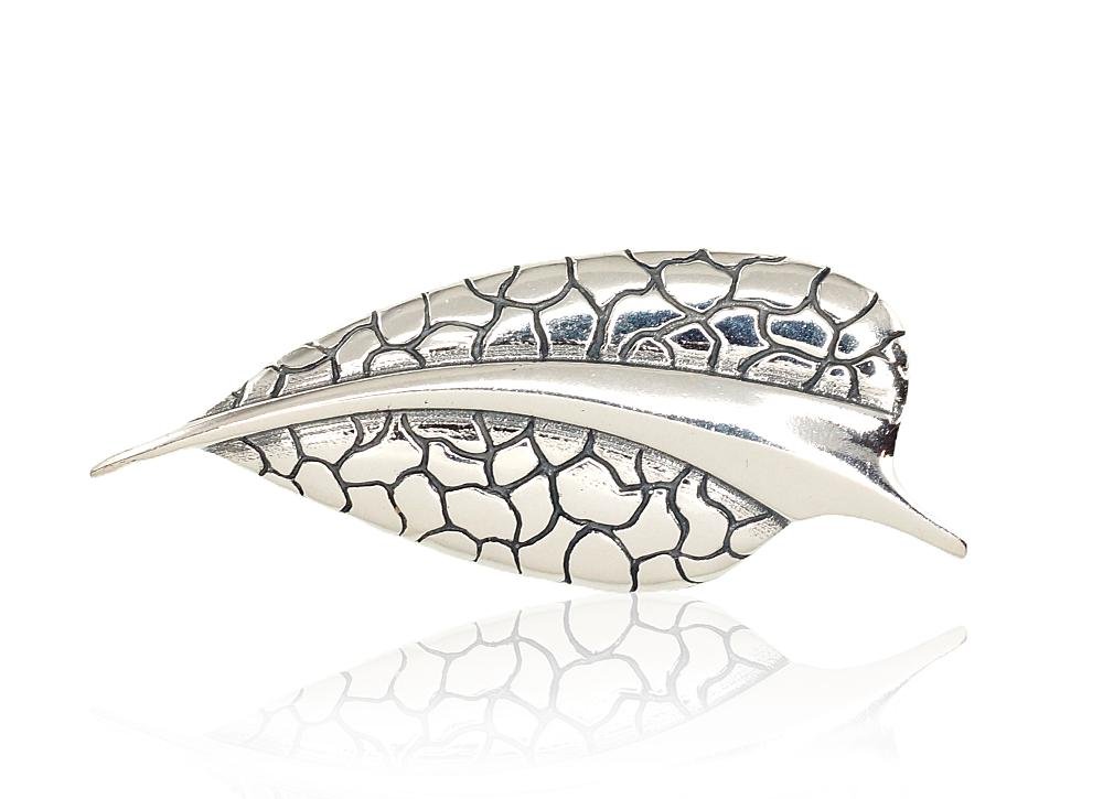 Silver brooch