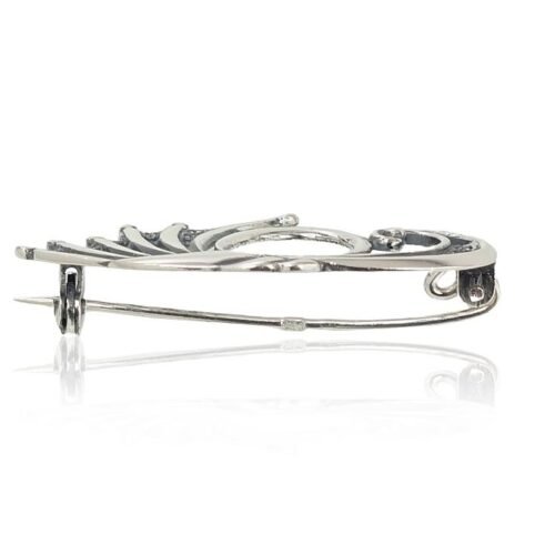 Alternative view of Silver brooch