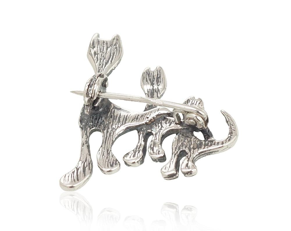Silver brooch - Image 2