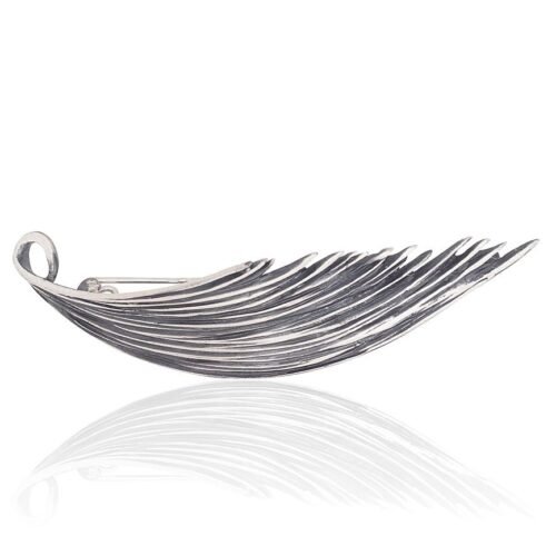 Silver brooch