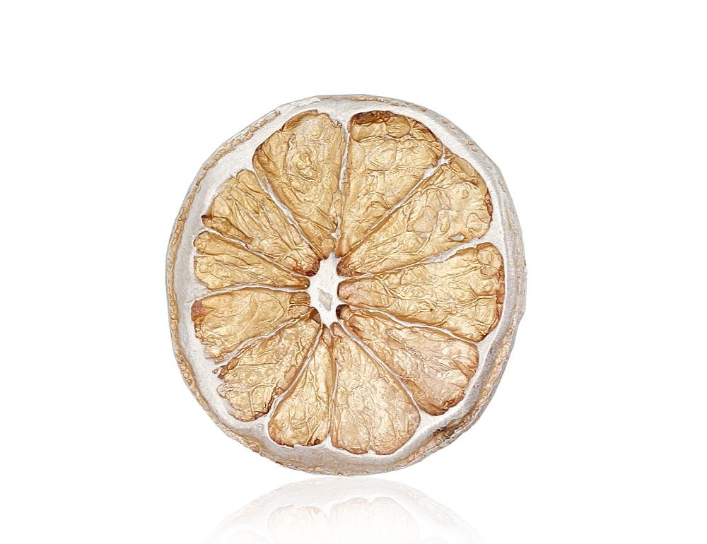 Silver brooch