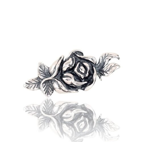 Silver brooch