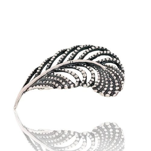 Silver brooch
