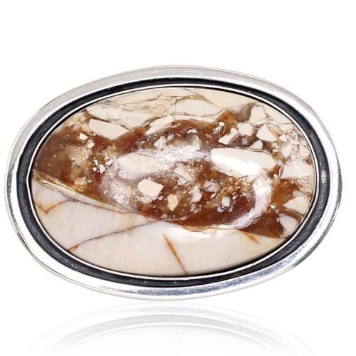 silver brooch 925 elegant pin jewelry accessory
