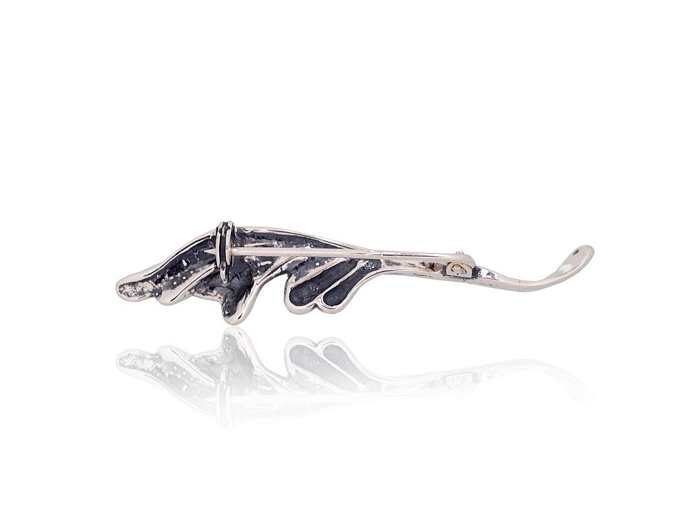 Silver brooch - Image 2