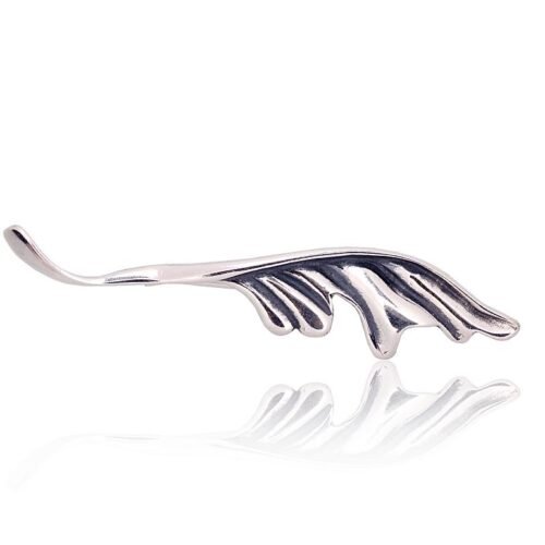 Silver brooch