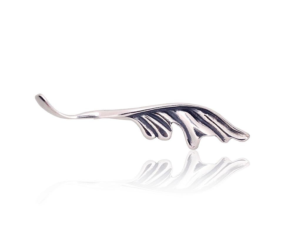 Silver brooch
