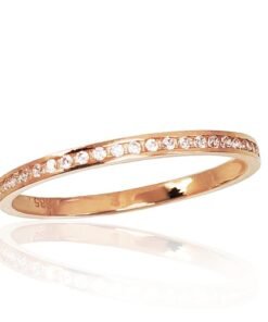 Gold ring with Zirkons