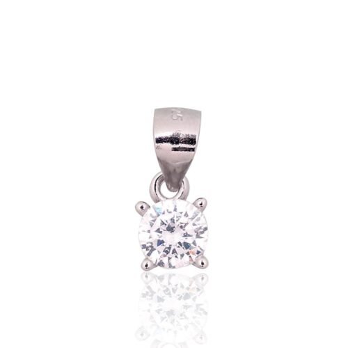 Silver pendant with Zirkons