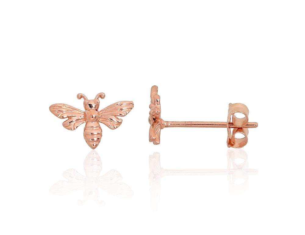 Gold classic studs earrings