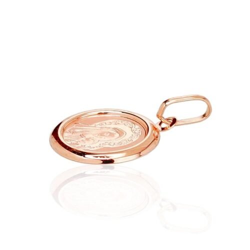 Alternative view of Gold pendant