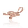 Gold pendant with Zirkons - Image 2