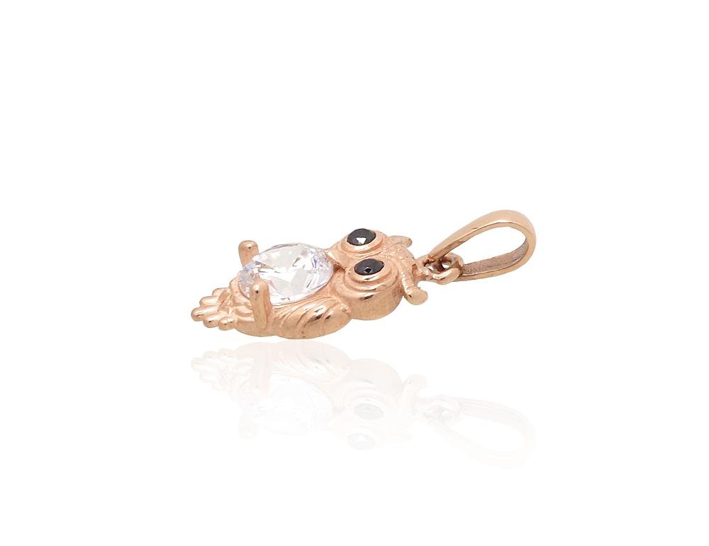 Gold pendant with Zirkons - Image 2