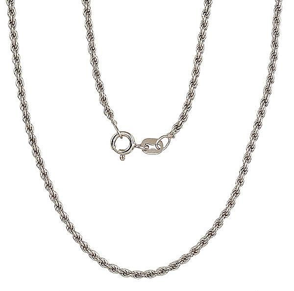 Silver chain Rope 2 mm