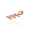 Gold pendant with Zirkons - Image 2