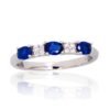Silver ring with Zirkons