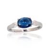 Silver ring with Zirkons