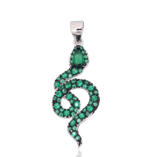 Silver pendant with Zirkons