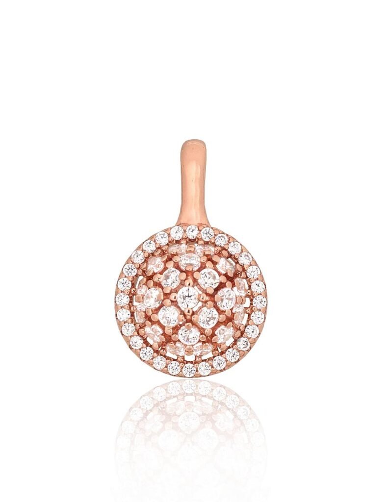 Silver pendant with Zirkons