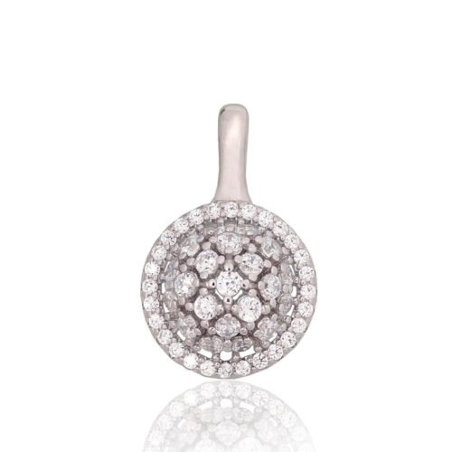 Silver pendant with Zirkons