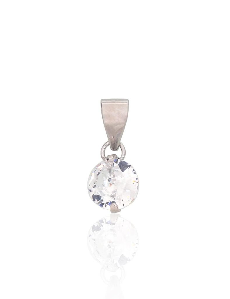 Silver pendant with Zirkons