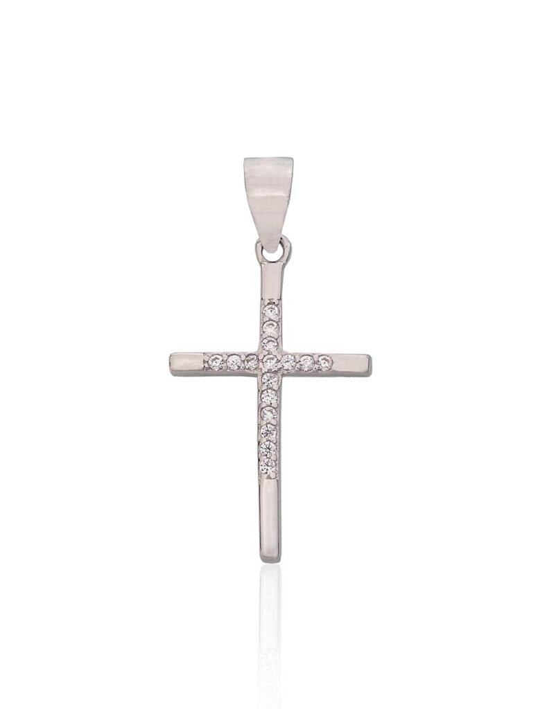Silver pendant with Zirkons