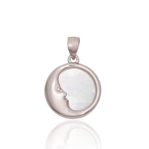 Silver pendant with Mother-of-pearl