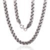 Silver chain Bismark 5 mm