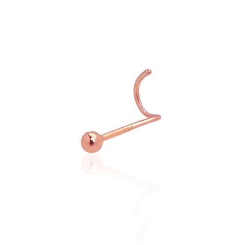 Gold piercing for nose