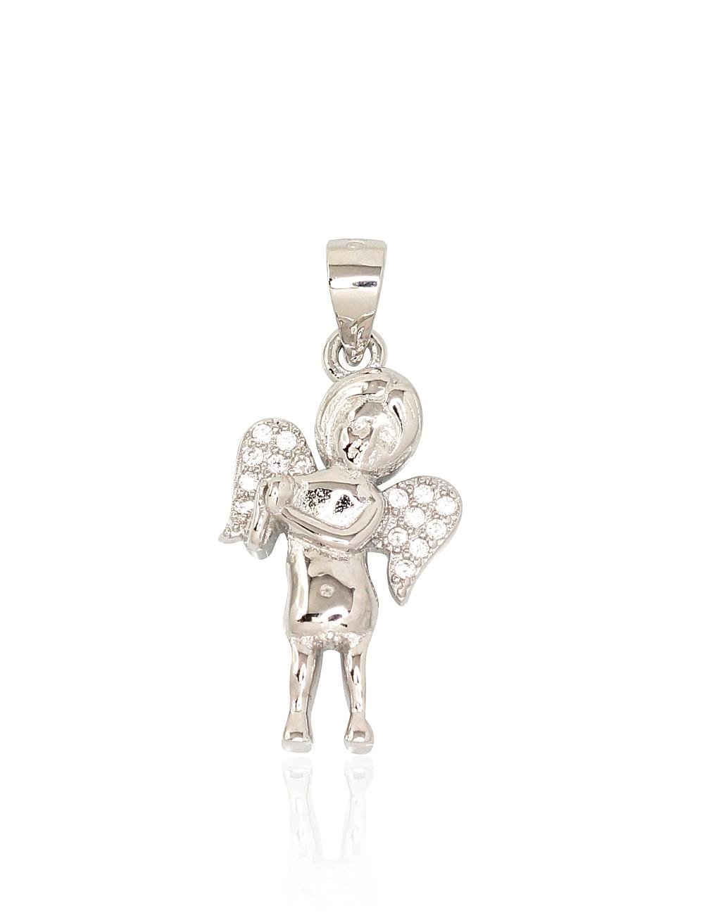 Silver pendant with Zirkons