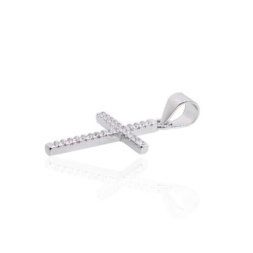 Alternative view of Silver pendant with Zirkons