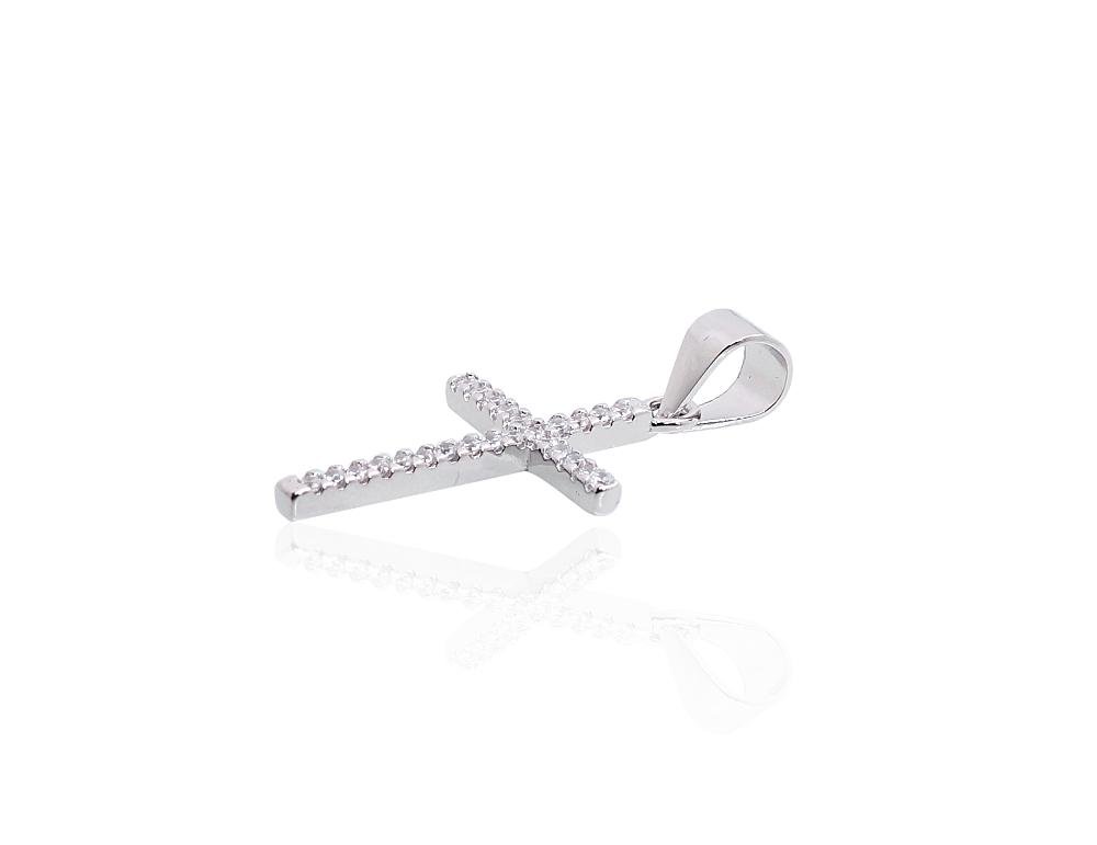 Silver pendant with Zirkons - Image 2