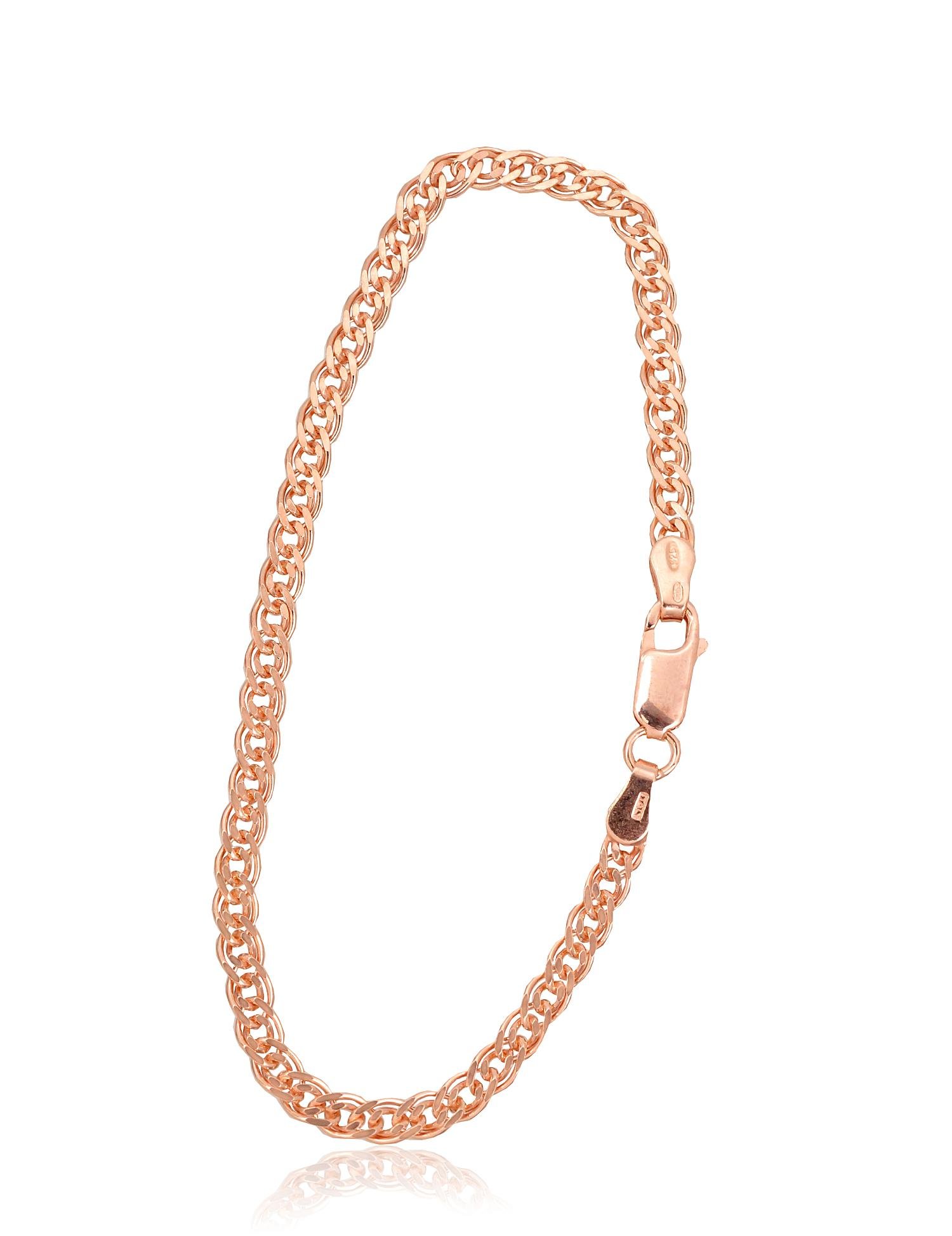 Silver chain Mona Liza 3.1 mm , diamond cut