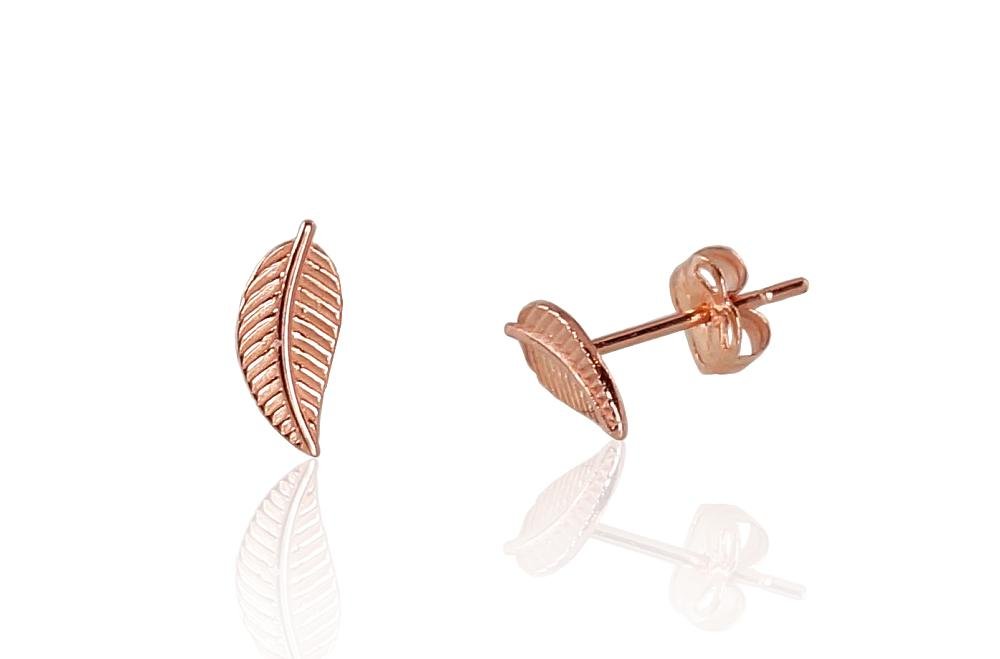 Gold classic studs earrings