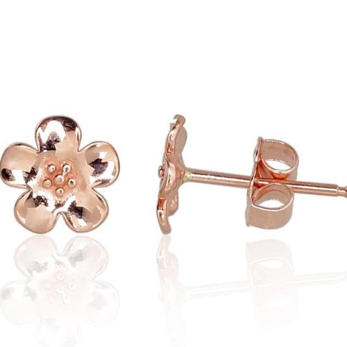 Gold classic studs earrings
