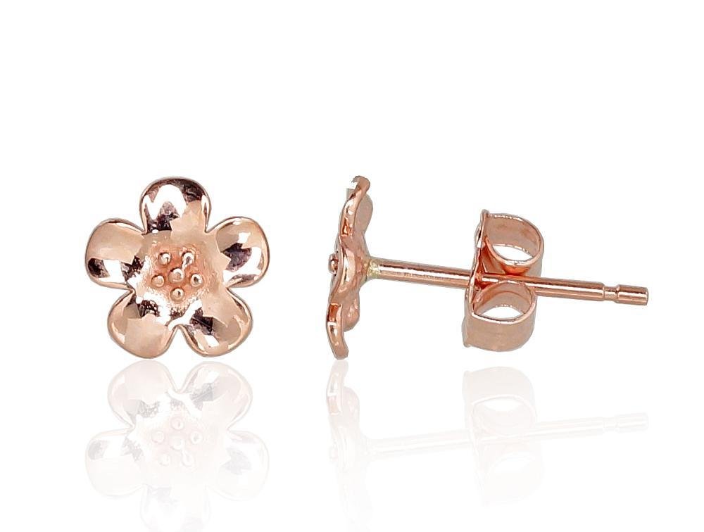 Gold classic studs earrings