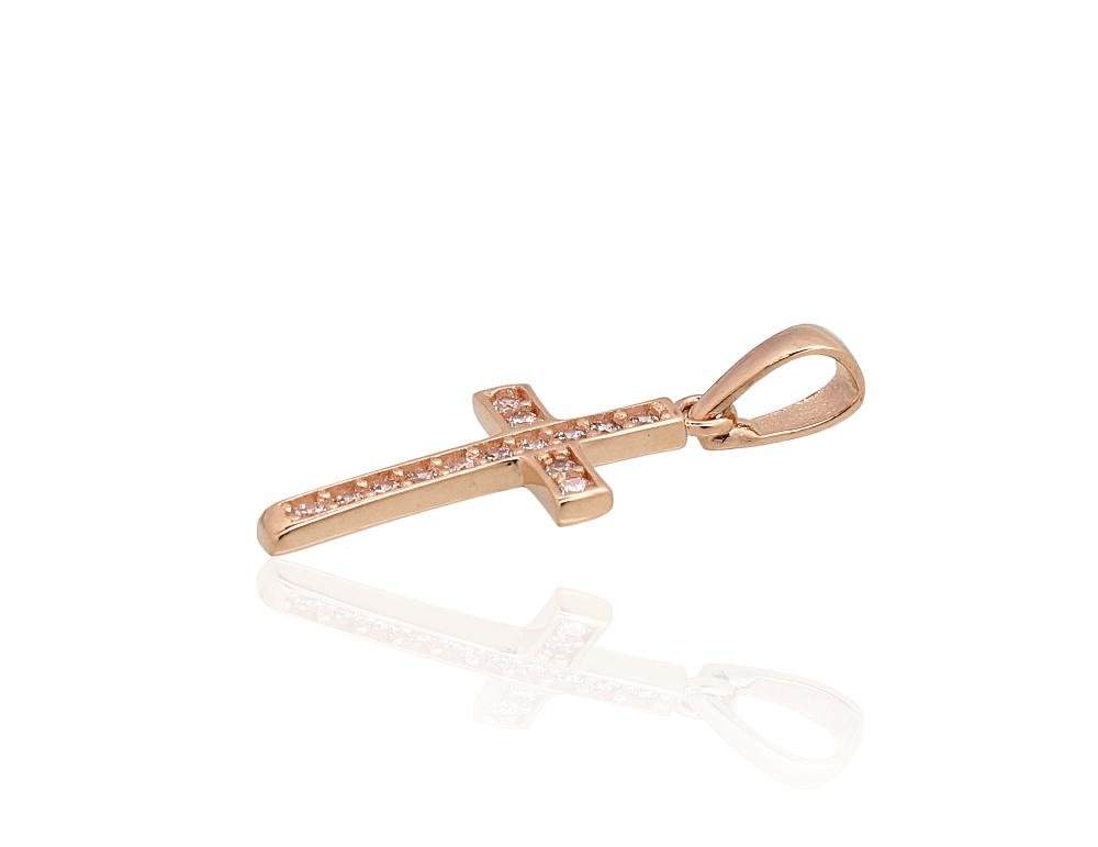 Gold pendant with Zirkons - Image 2