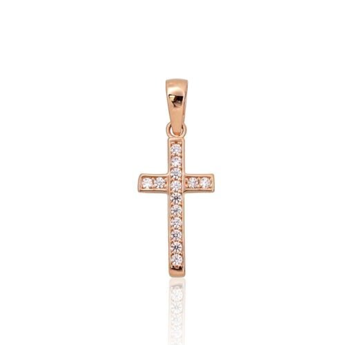 Gold pendant with Zirkons