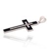Silver pendant with Zirkons , Jewelery enamel - Image 2